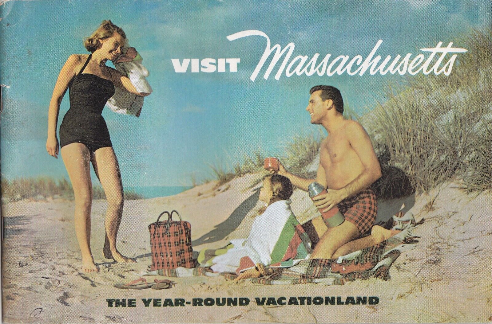 1964 Massachusetts State Tourism Promotional Booklet