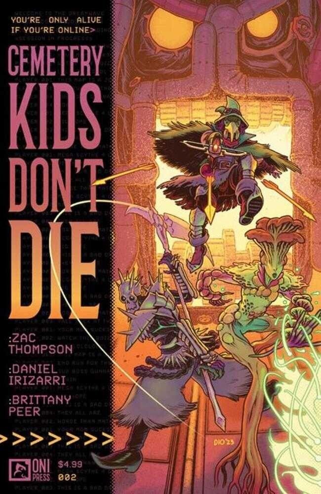 Cemetery Kids Dont Die #2 Cover A Daniel Irizarri NM