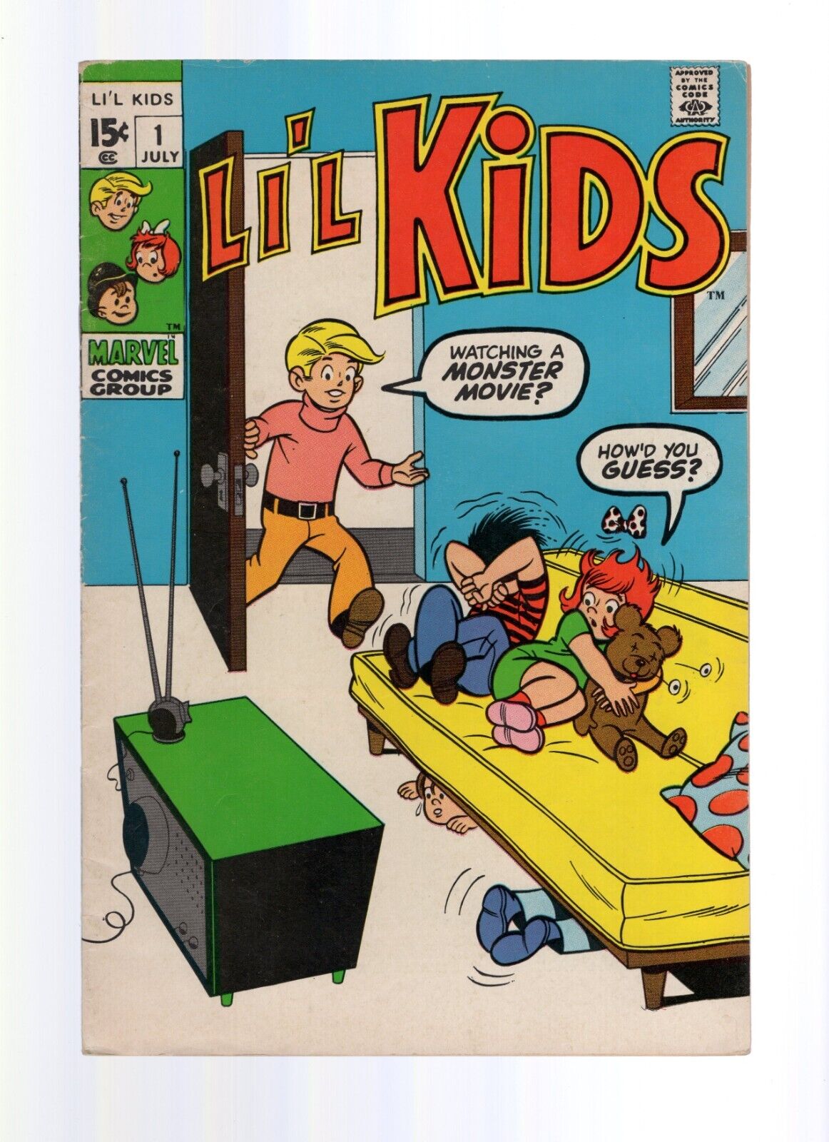 Li\'l Kids#1 - Marvel Comics 1970 - Humor Book - Mid Grade Plus
