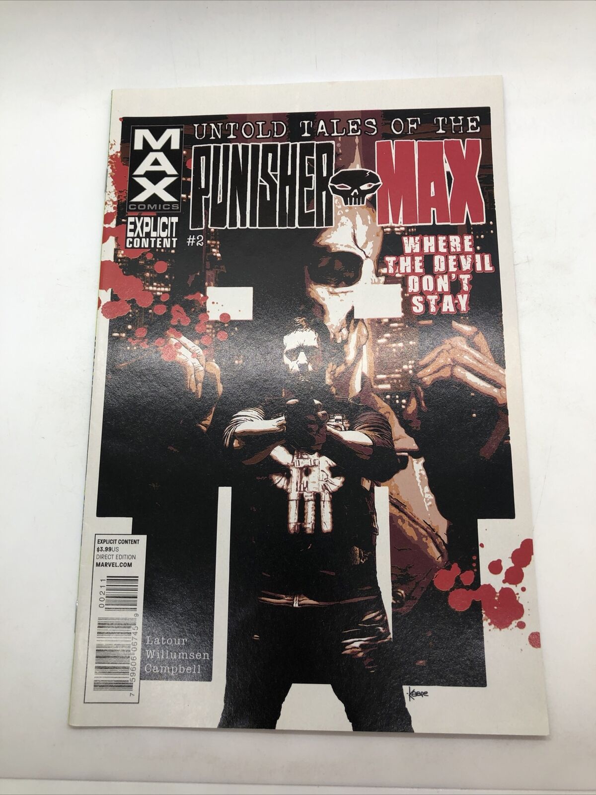 Untold Tales of the Punisher Max #2 Max Comics 2012