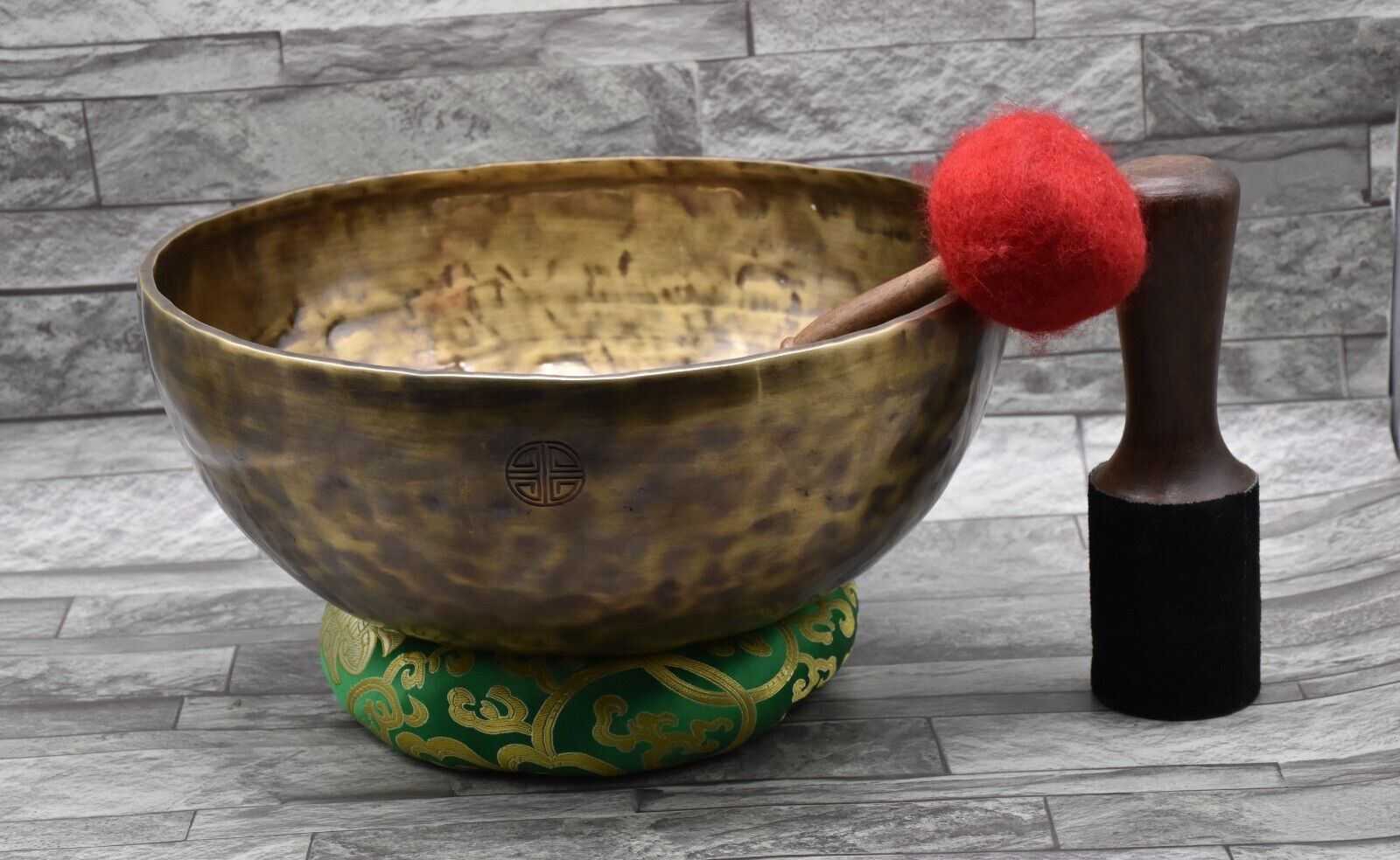 12 inches Full Moon Bowl-Deep Sound Vibration Sound Bowl-Sound Therapy Moon Bowl