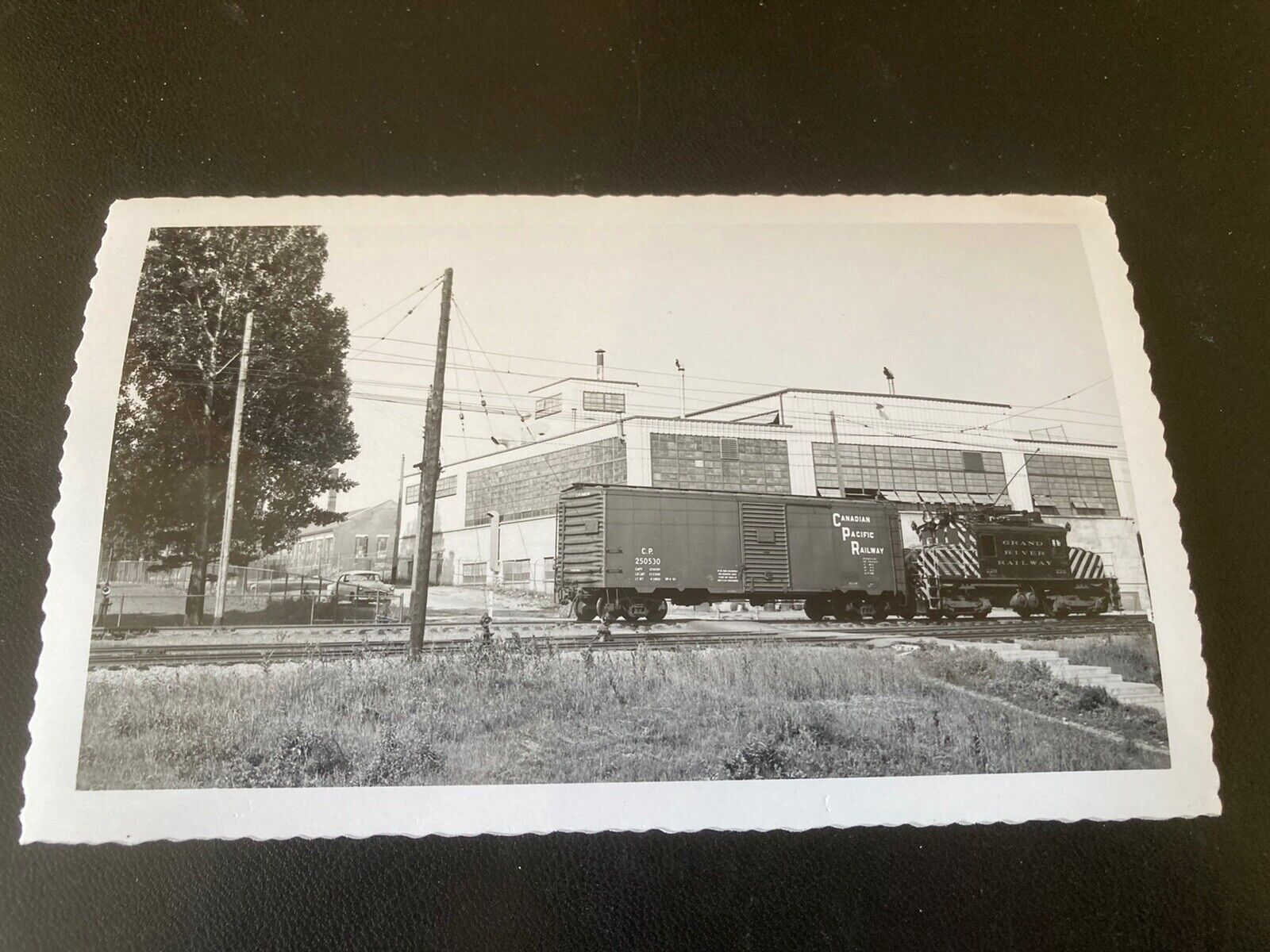 1961 GRR Grand River Railway Railroad Photo  CPR Canadian Pacific