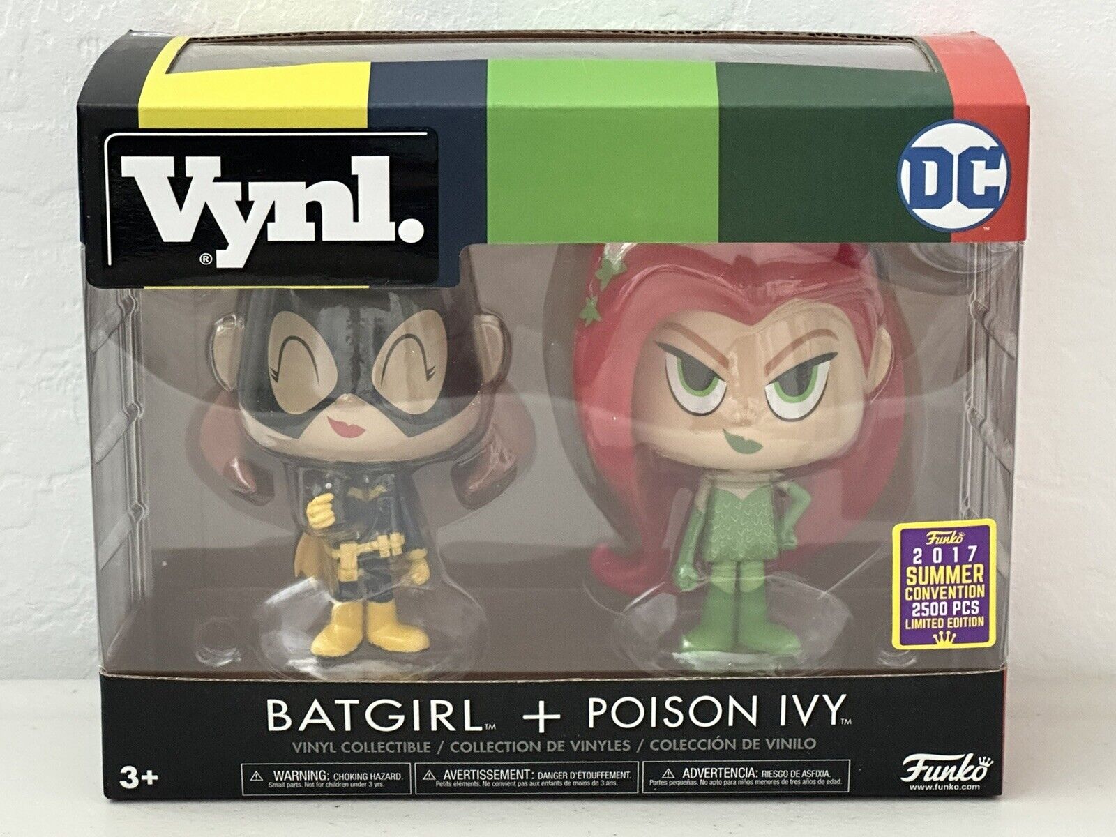 Funko VYNL DC Batgirl and Poison Ivy 2017 Summer Convention Vinyl Figure