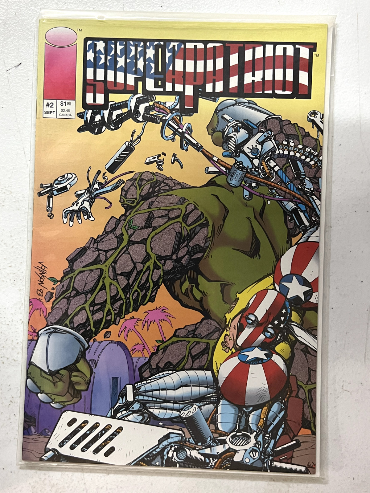 SUPERPATRIOT 2 - Image Comics 1993 | Combined Shipping B&B