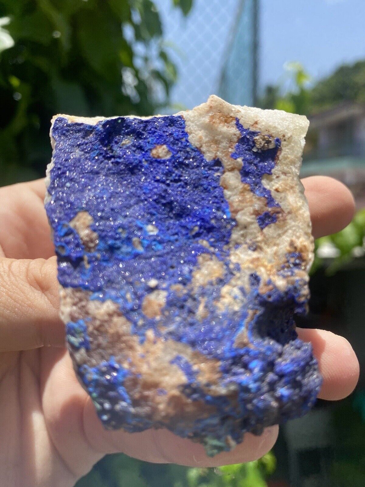 Azurite Rough Specimen Ultra Rare Mineral Mined In Morocco Beautiful Quality