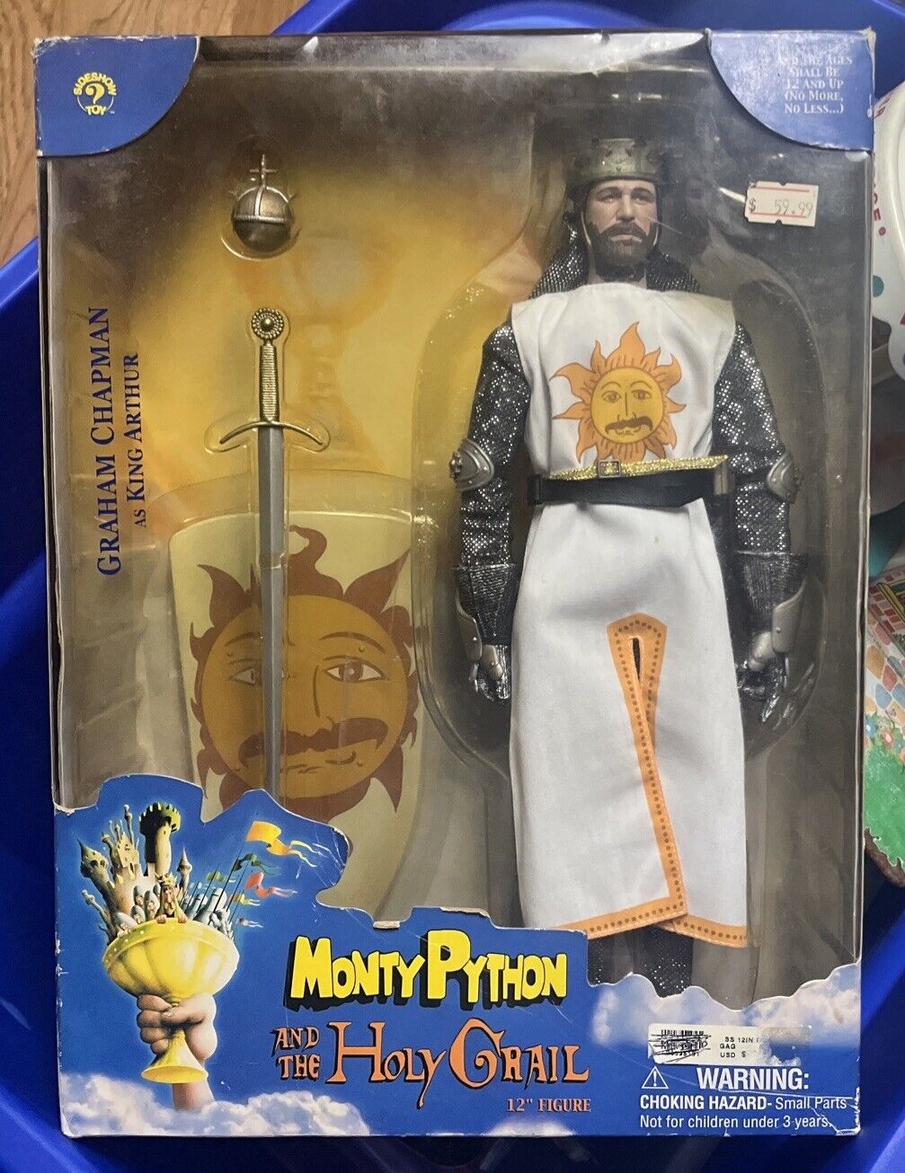 Monty Python and the Holy Grail action figure King Arthur