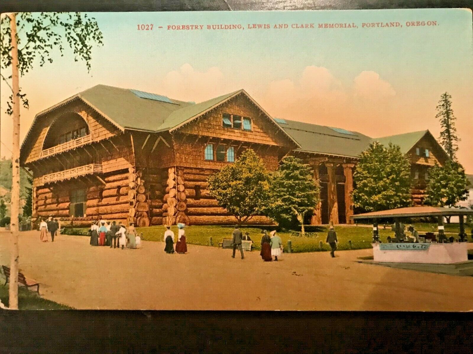 Vintage Postcard 19907-1915 Forestry Building Lewis & Clark Memorial Portland OR