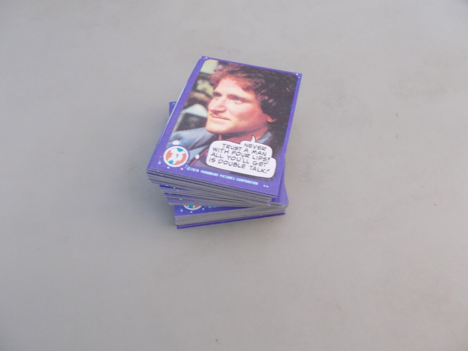 1978 Topps Mork and Mindy Lot of 97/99 Cards + All 22 Stickers NO DUPS