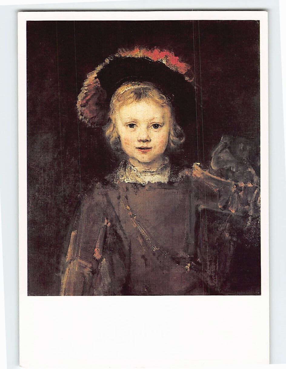 Postcard Portrait of the Artist\'s Son, Titus By Rembrandt
