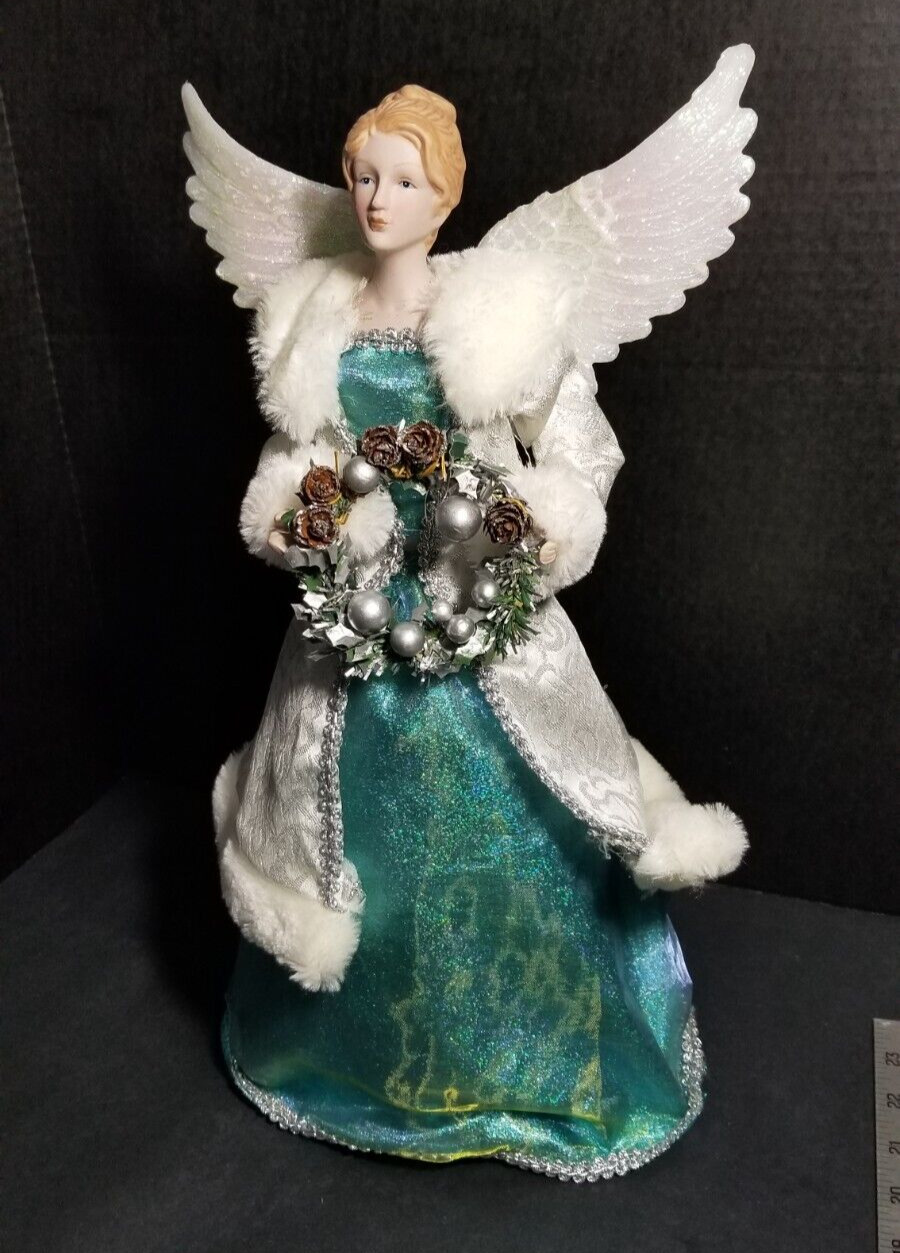 Christmas Tree Angel Topper Large. 16 inches .