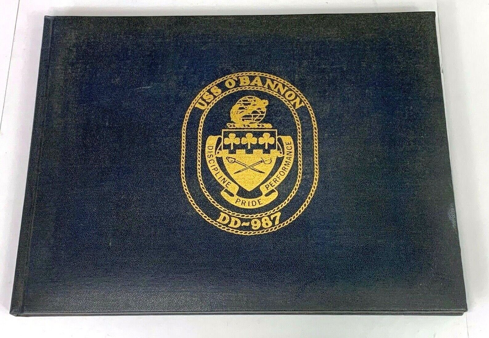 1979 USS O\'Bannon DD-987 Commissioning Yearbook