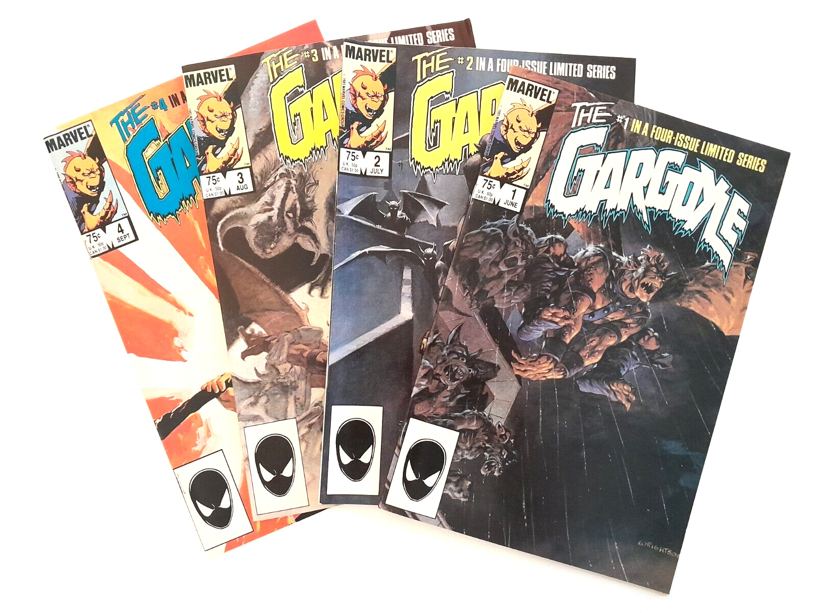 The Gargoyle 1-4 1985 Marvel Comics