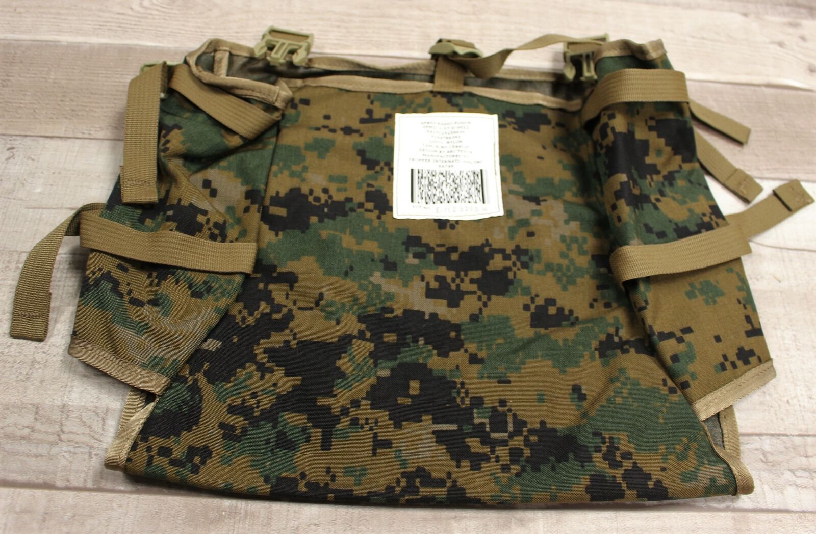 NEW USMC MARPAT Gen 2 Radio Pouch Utility Pouch for ILBE Main Pack, Tan