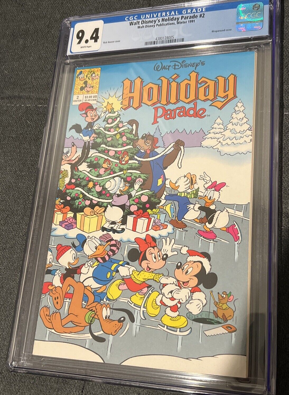 Walt Disney's Holiday Parade Issue #2 1991 CGC Graded 9.4 Comic Book