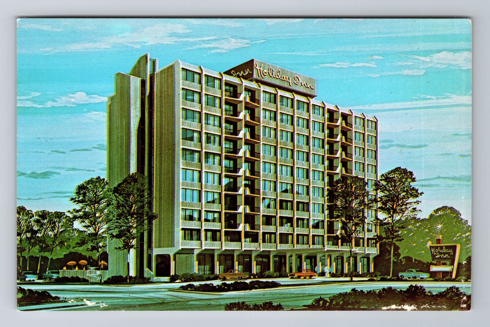Staten Island NY-New York, Holiday Inn, Advertising, Antique Vintage Postcard