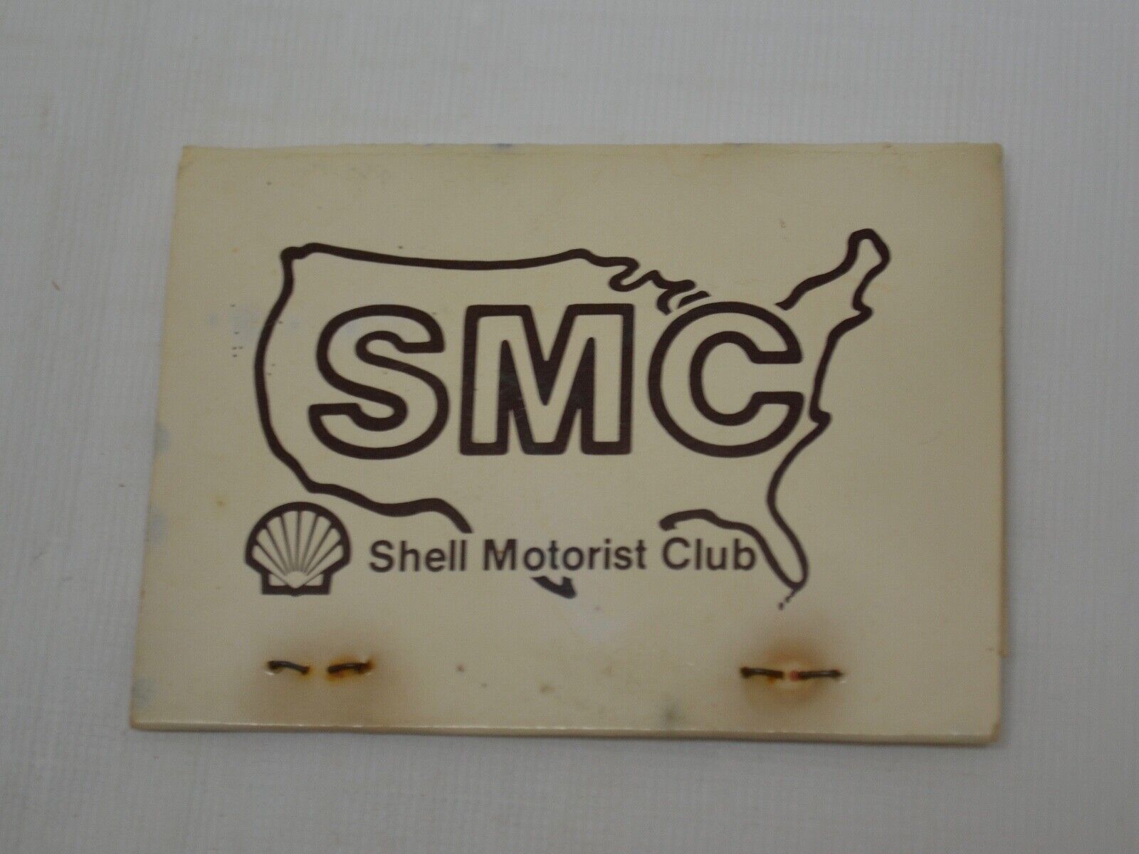 Vintage Shell Motorist Club Complimentary Advertisement  Sewing Kit 