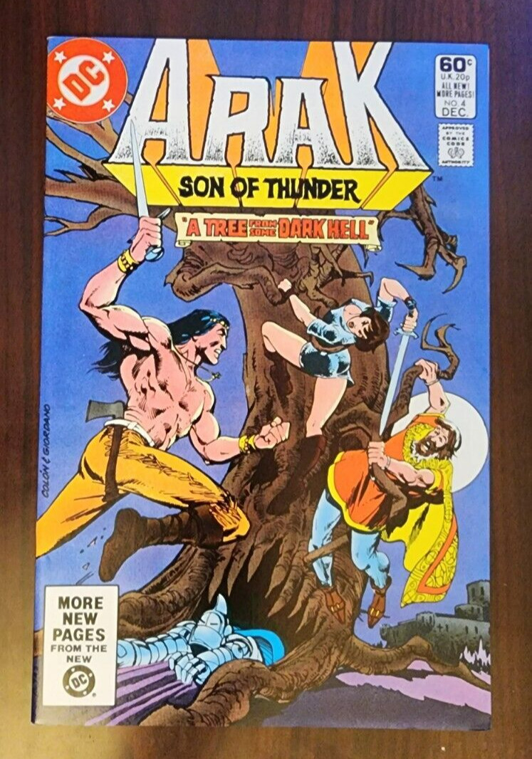 Arak Son of Thunder - #4 - 1981 Bronze Age - VF/NM - Direct Edition