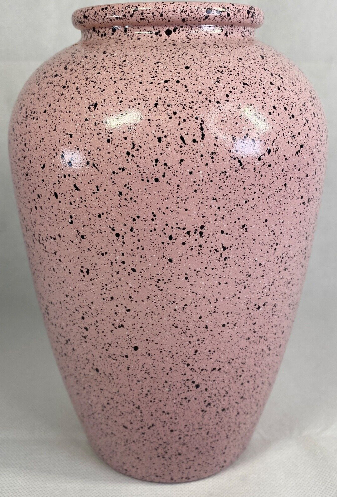 Studio Nova Portugal Vintage Pink Speckled Flower Vase 9 in (H) x 4\