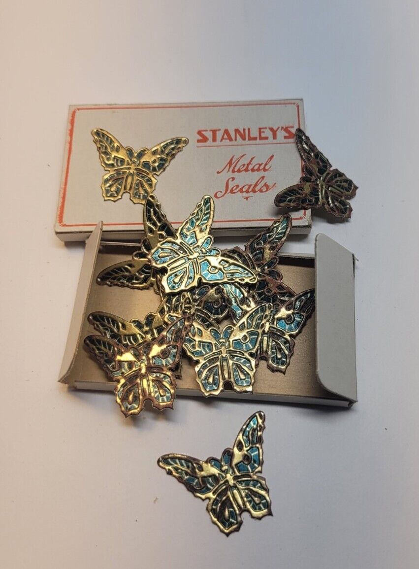 1920\'s Butterfly Stanley\'s Metal Seals