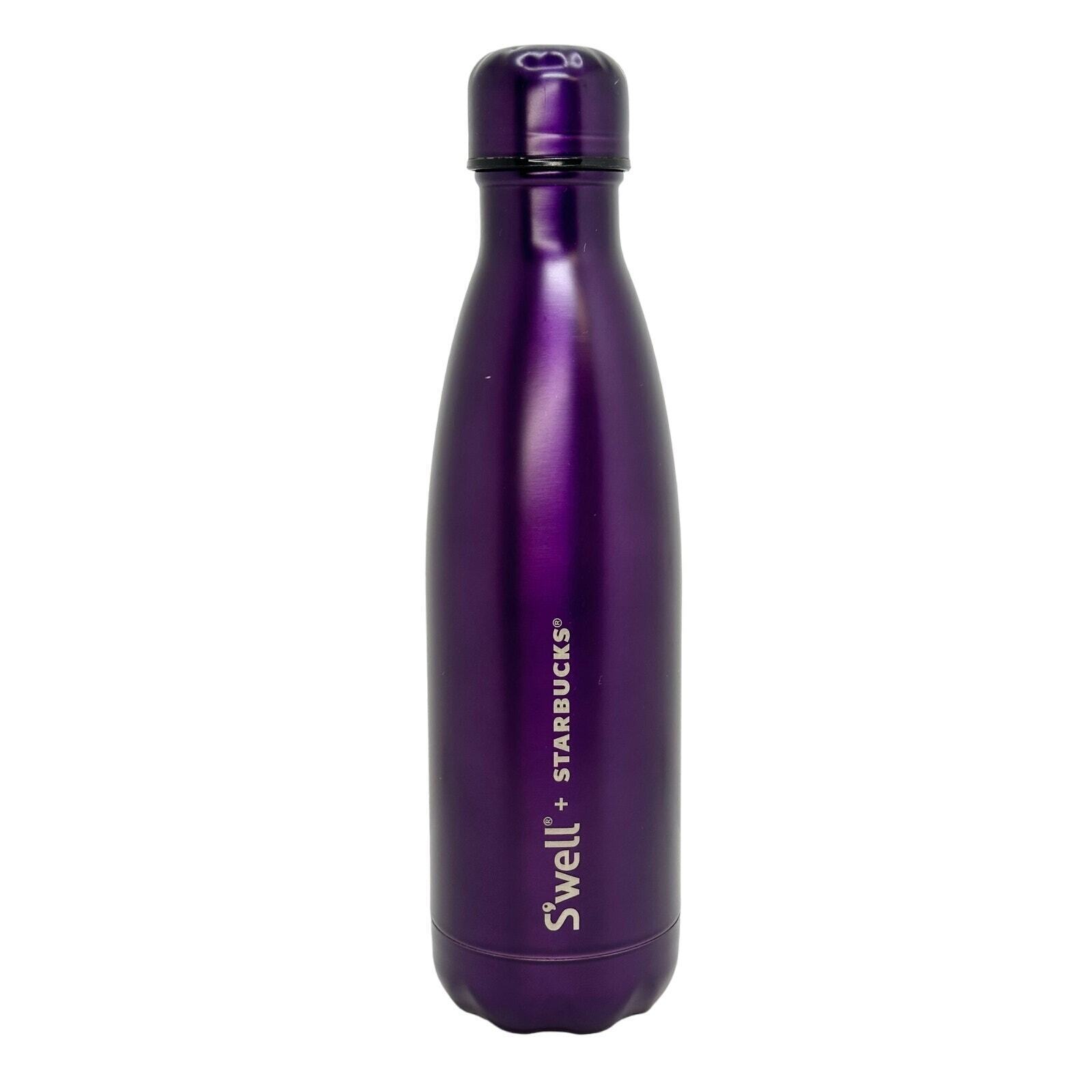 Starbucks Swell Purple Stainless Steel Water Bottle S\'well 17oz