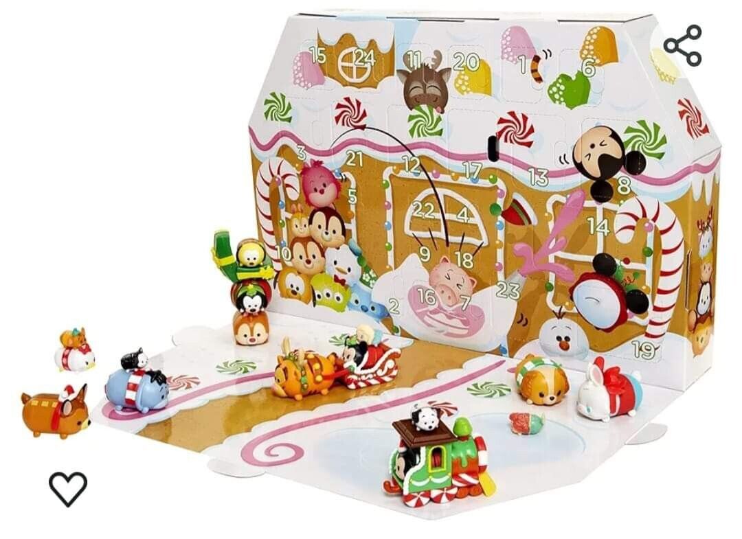 2016 Sealed Disney Tsum Tsum Christmas Advent Calendar 1 Extra All Sealed NO BOX