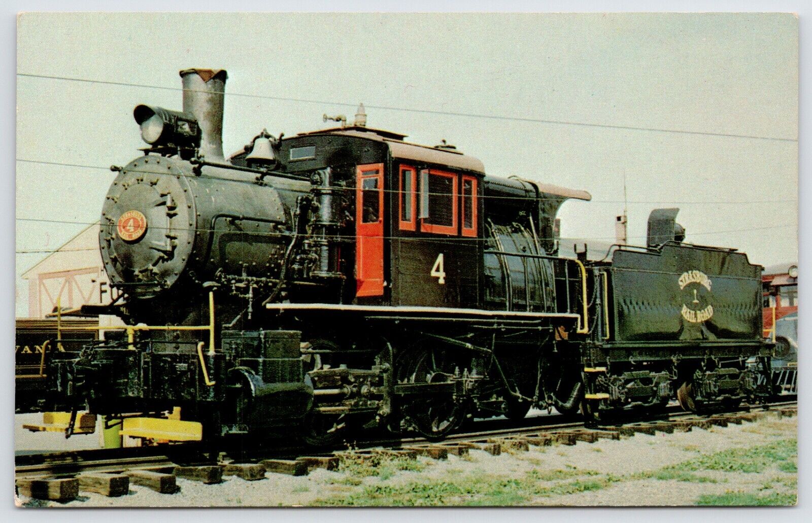 Postcard Strasburg Railroad No.4 Built By Burnham Williams & Co In 1903 Unposted
