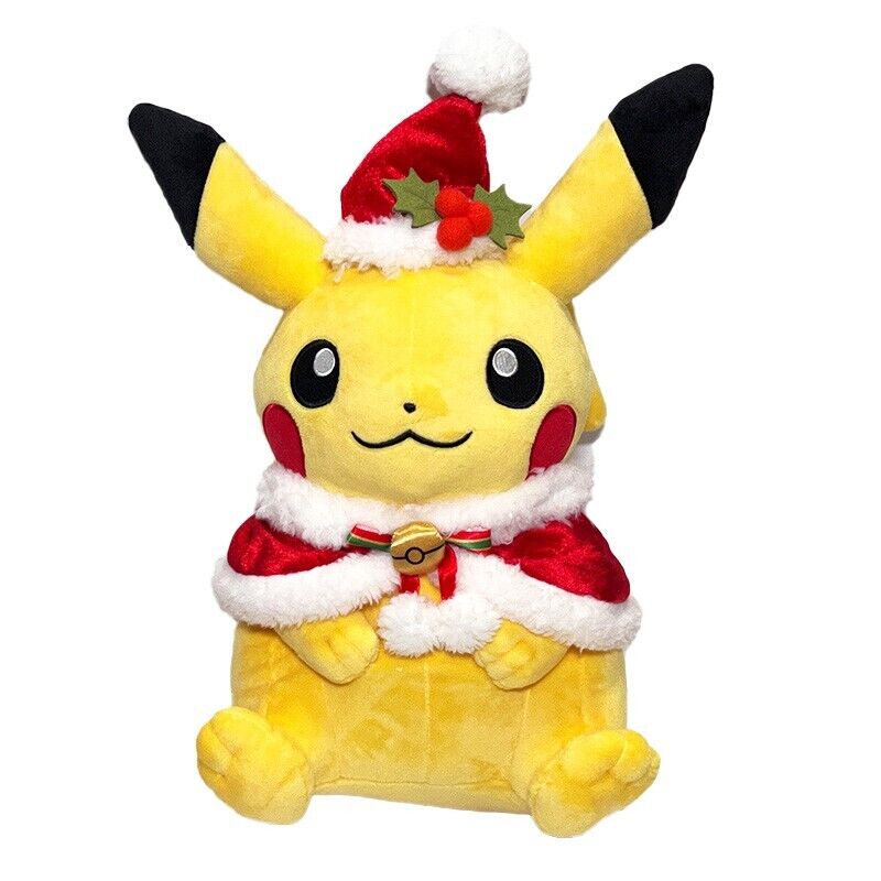 Pokemon Center Christmas Pikachu stuffed toy 2023 Made in China New