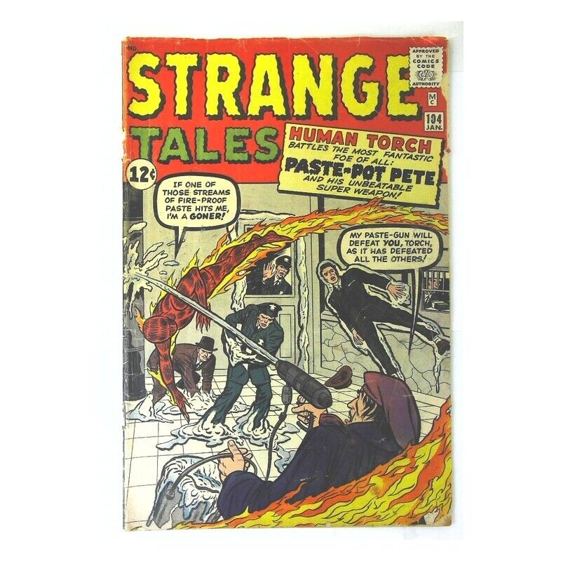 Strange Tales (1951 series) #104 in Very Good minus condition. Marvel comics [i;