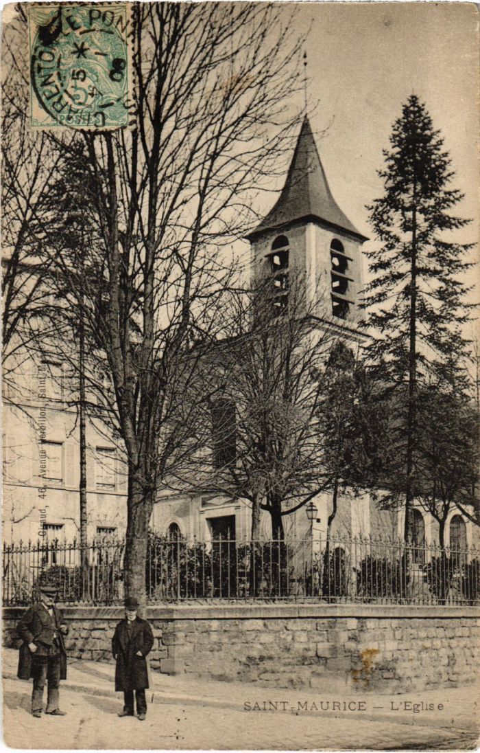 CPA AK St.Maurice L\'Eglise FRANCE (1282950)