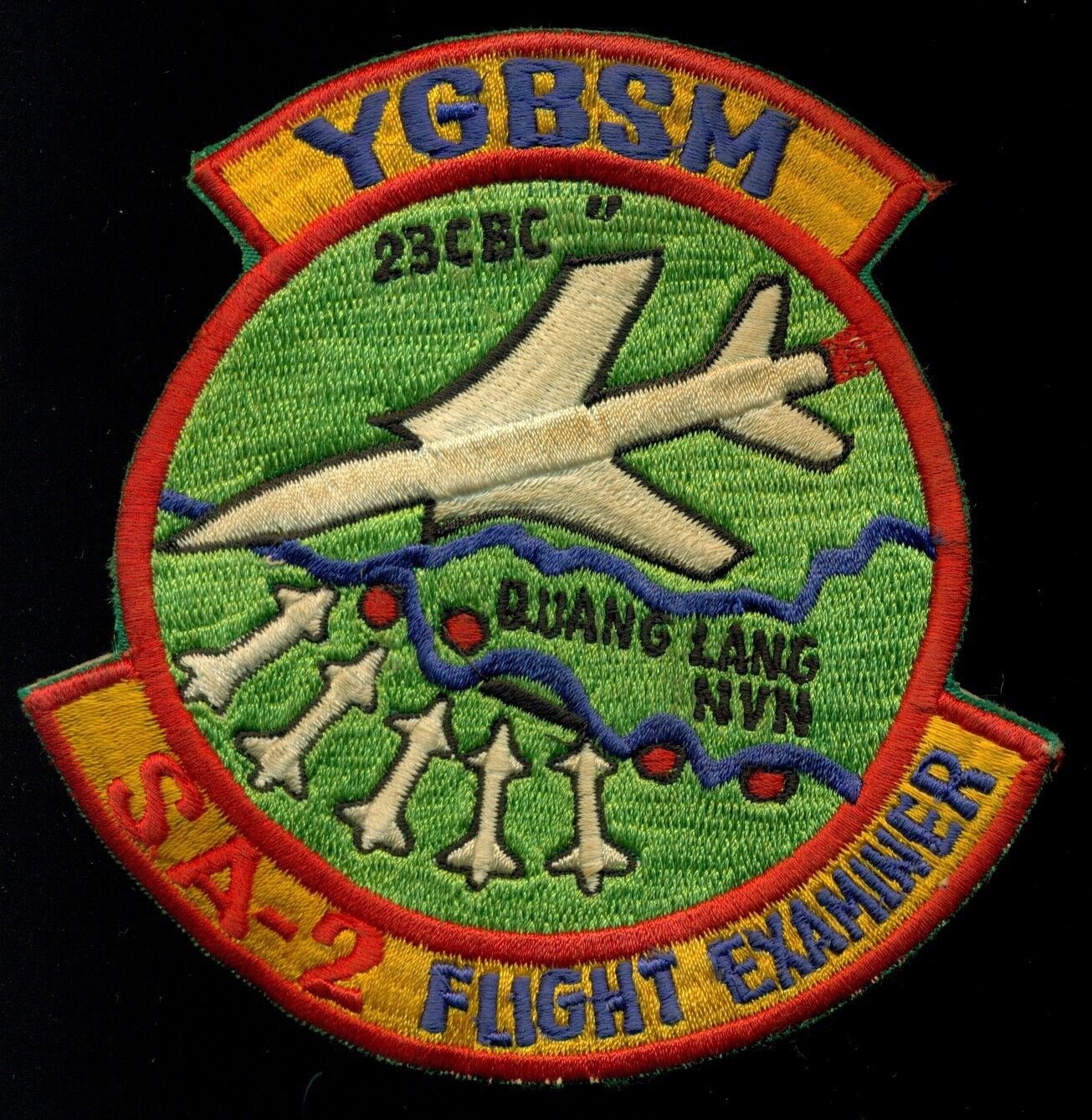 USAF SA-2 Flight Examiner Vietnam Patch N-5