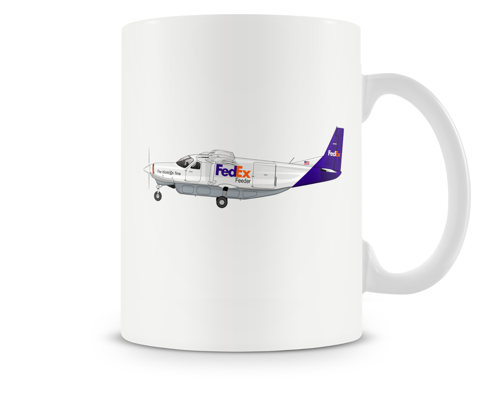 FedEx Cessna Caravan Mug - 15oz