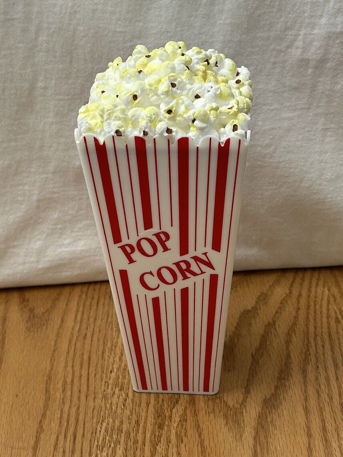 Fake Bake Handmade Faux Food Buttered Popcorn In Plastic Box Display Popcorn