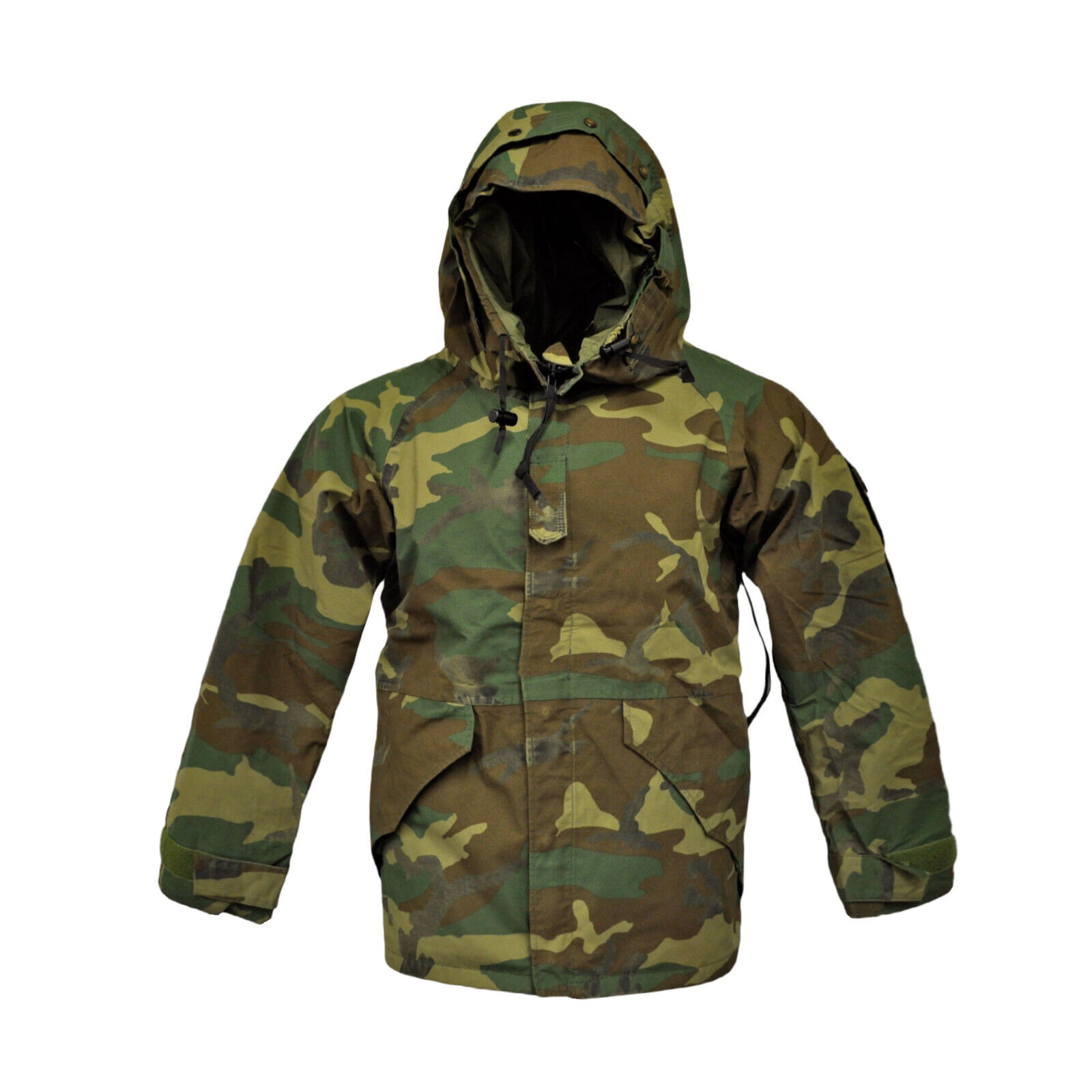 Waterproof Jacket Genuine US Goretex Army Military Combat Raincoat Camo Used