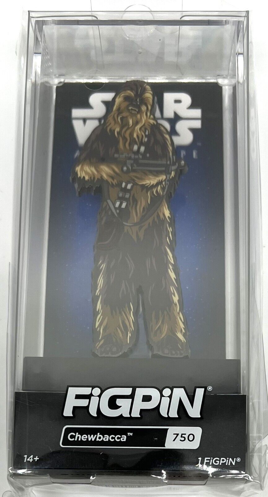 FiGPiN Star Wars A New Hope Chewbacca #750 Collectable Pin