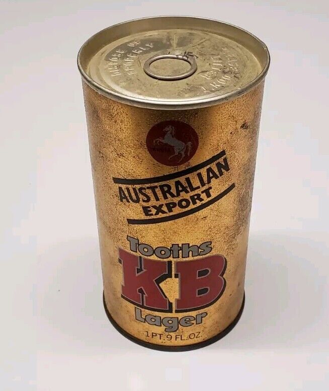 Vintage Tooths KB Lager Beer Can Australia
