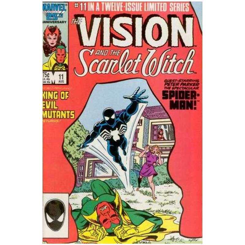 Vision and the Scarlet Witch #11  - 1985 series Marvel comics VF+ [s}