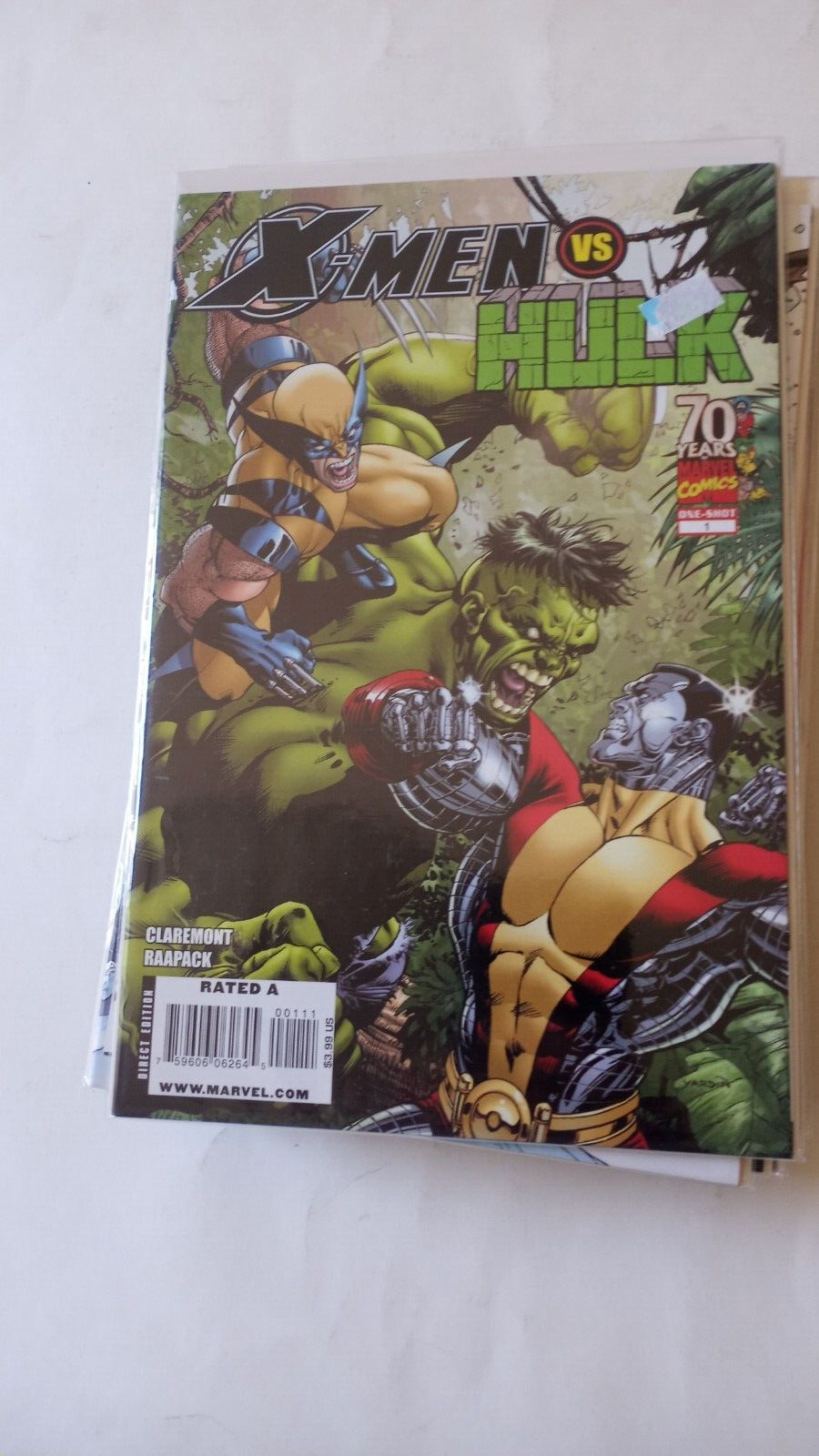 Hulk versus X-Men #1    - Marvel comic books - Hulk
