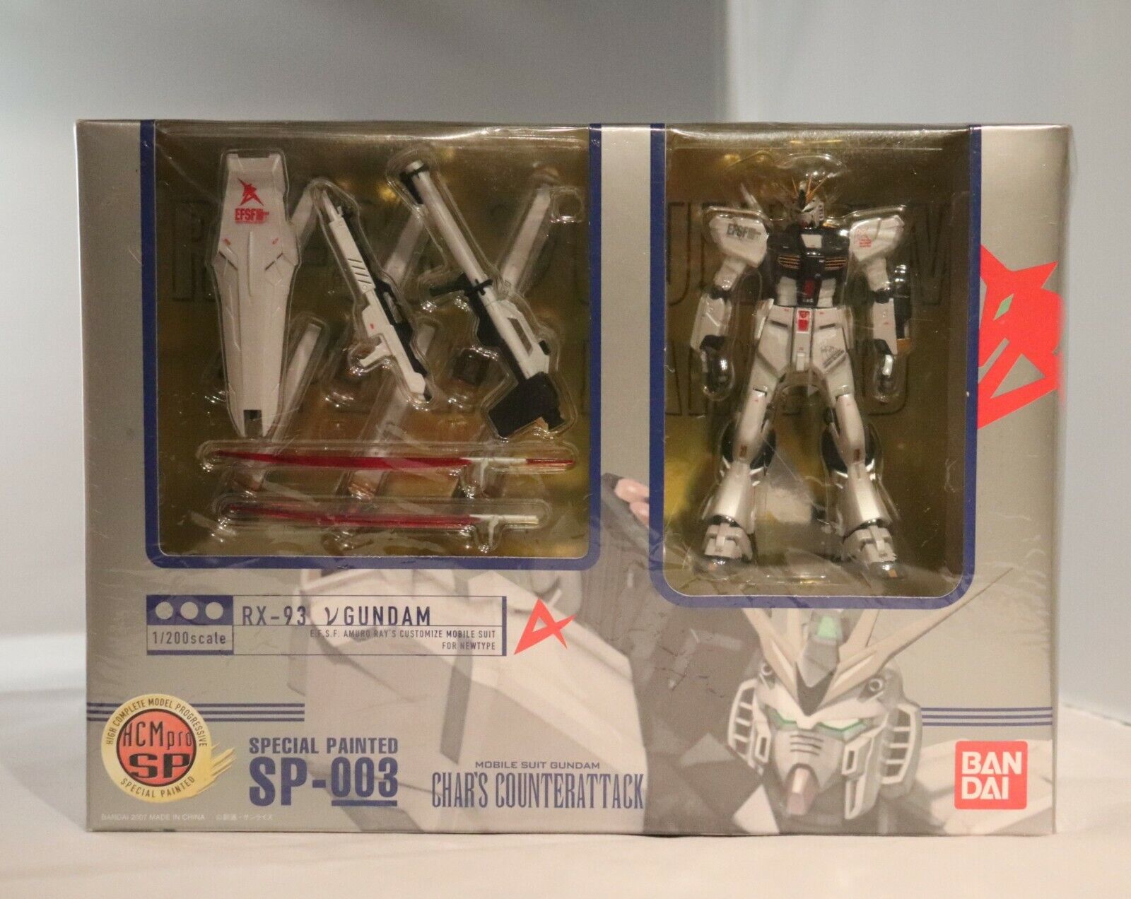 HCM-Pro #SP-003 Nu Gundam Special Painted (MISB)
