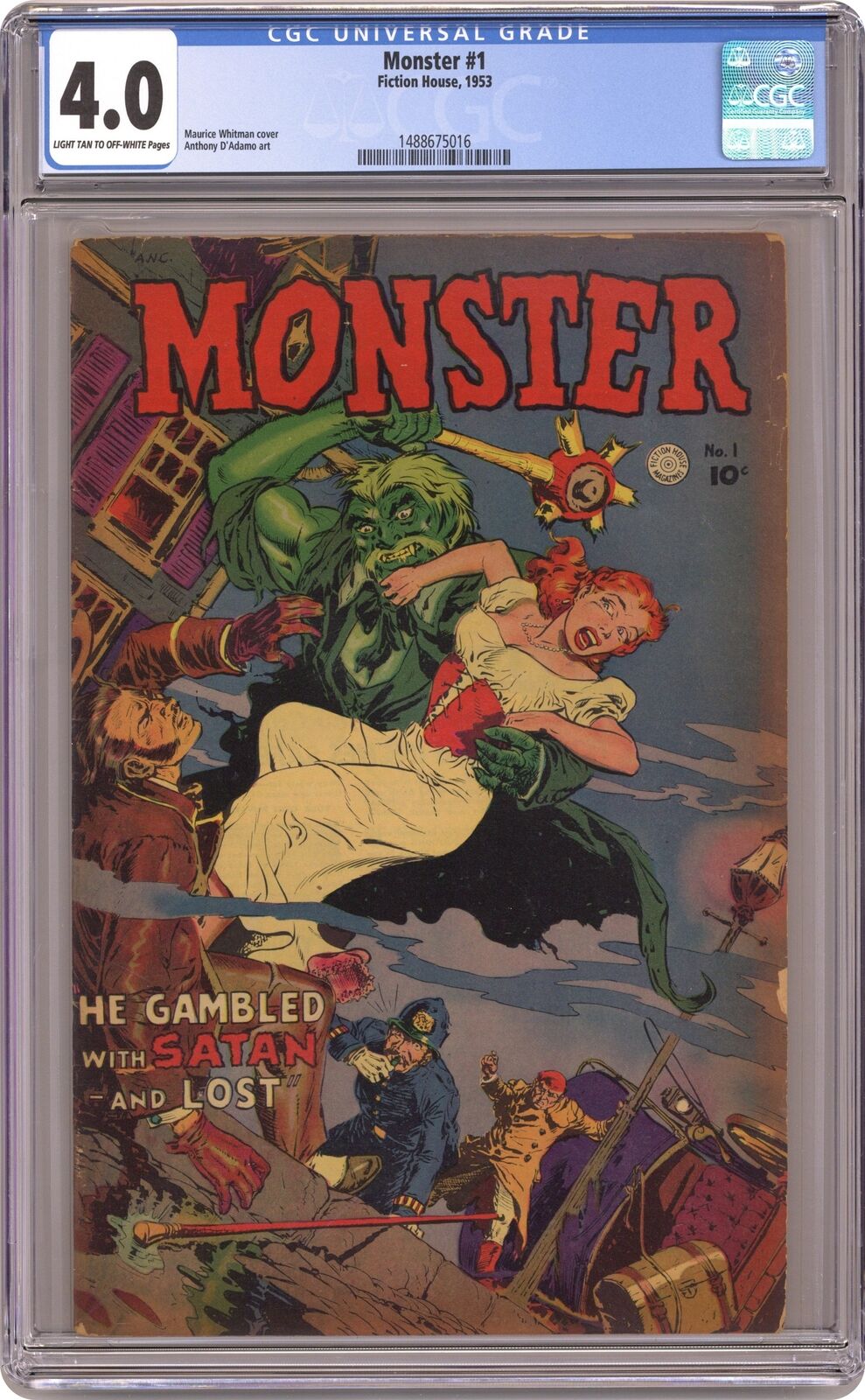 Monster #1 CGC 4.0 1953 1488675016