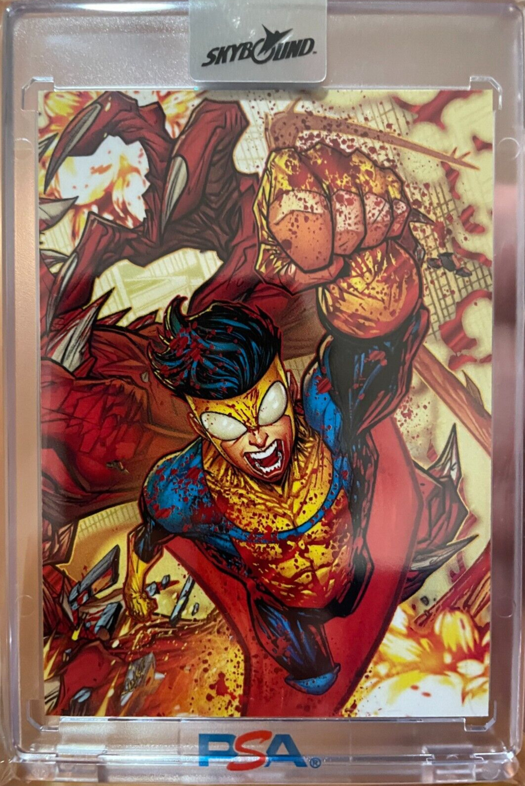 INVINCIBLE #1 Jonboy Meyers Variant Card 2023 Skybound Slabs #6 of only 50 made