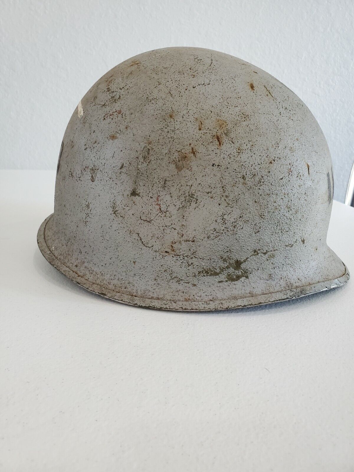 WWII M1 Helmet McCord Shell Salty Early War Example Combat Military Army