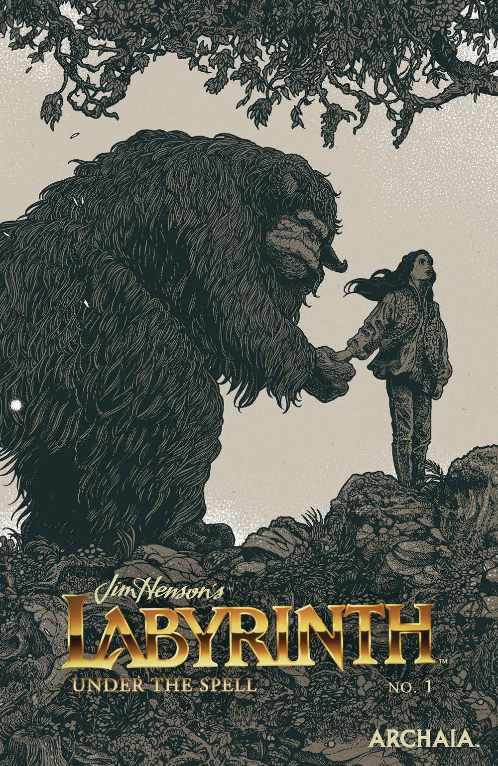 Labyrinth Under the Spell #1 Jim Henson Boom Comics 2018 Beckett Variant Cover B