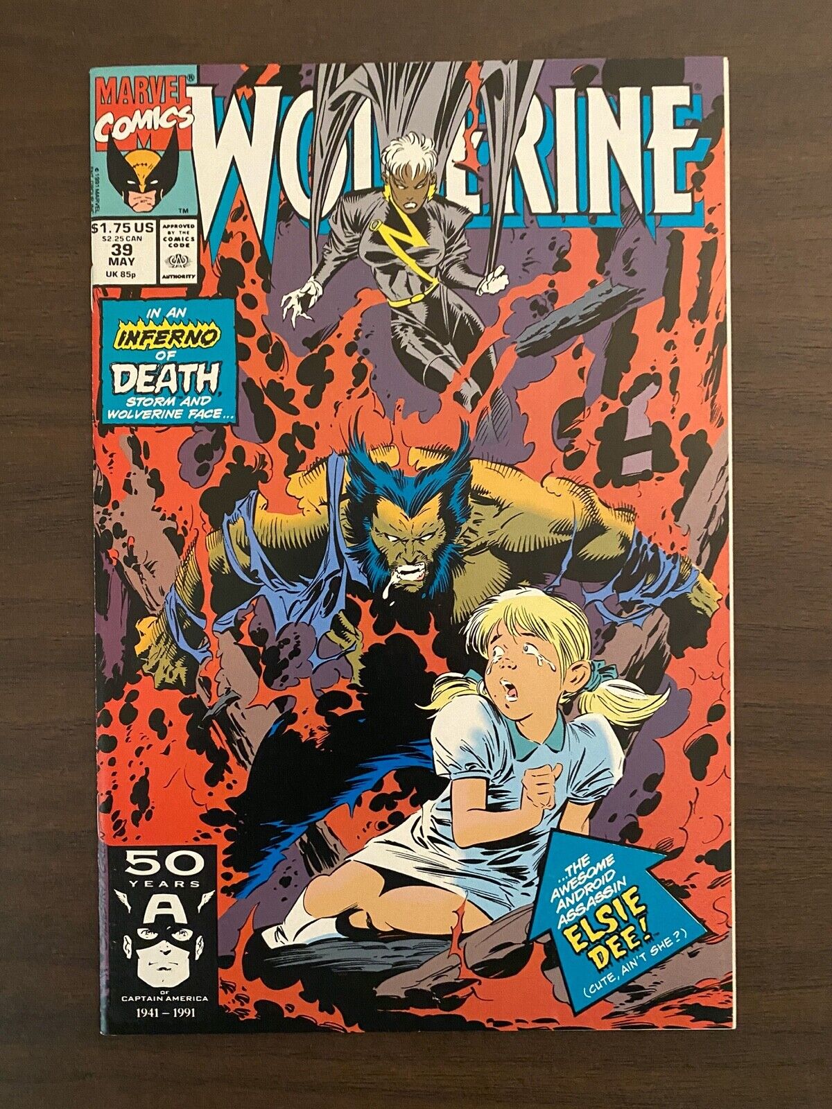 Wolverine 39 High Grade Marvel Comic Book CL78-23