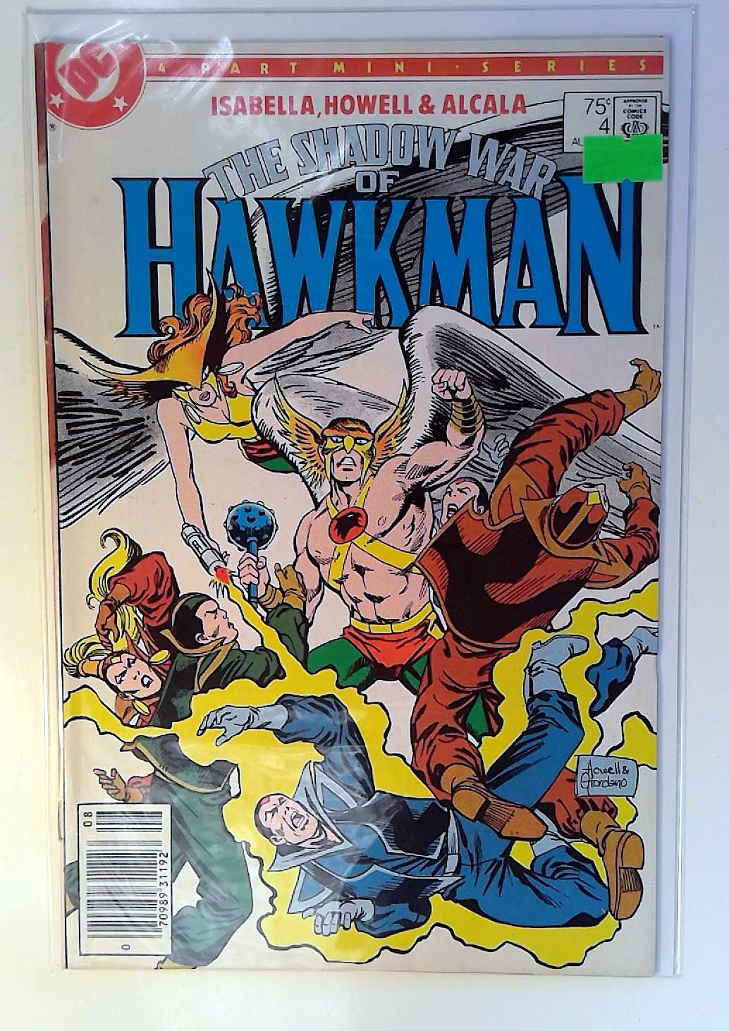The Shadow War of Hawkman #4 DC Comics (1985) VF Newsstand 1st Print Comic Book