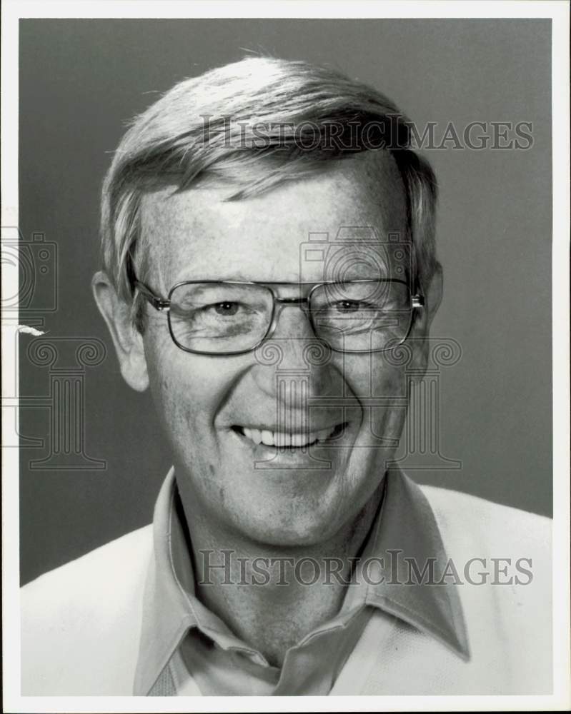 1985 Press Photo University of Minnesota Head Football Coach Lou Holtz