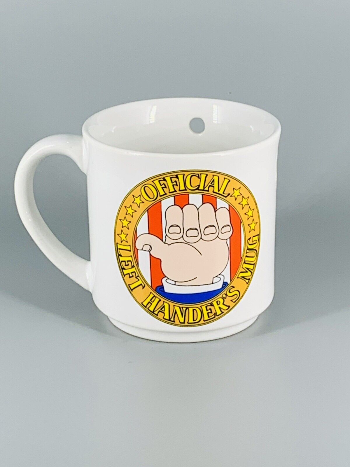 Official Left Handers Coffee Cup Mug 8oz Ceramic Novelty