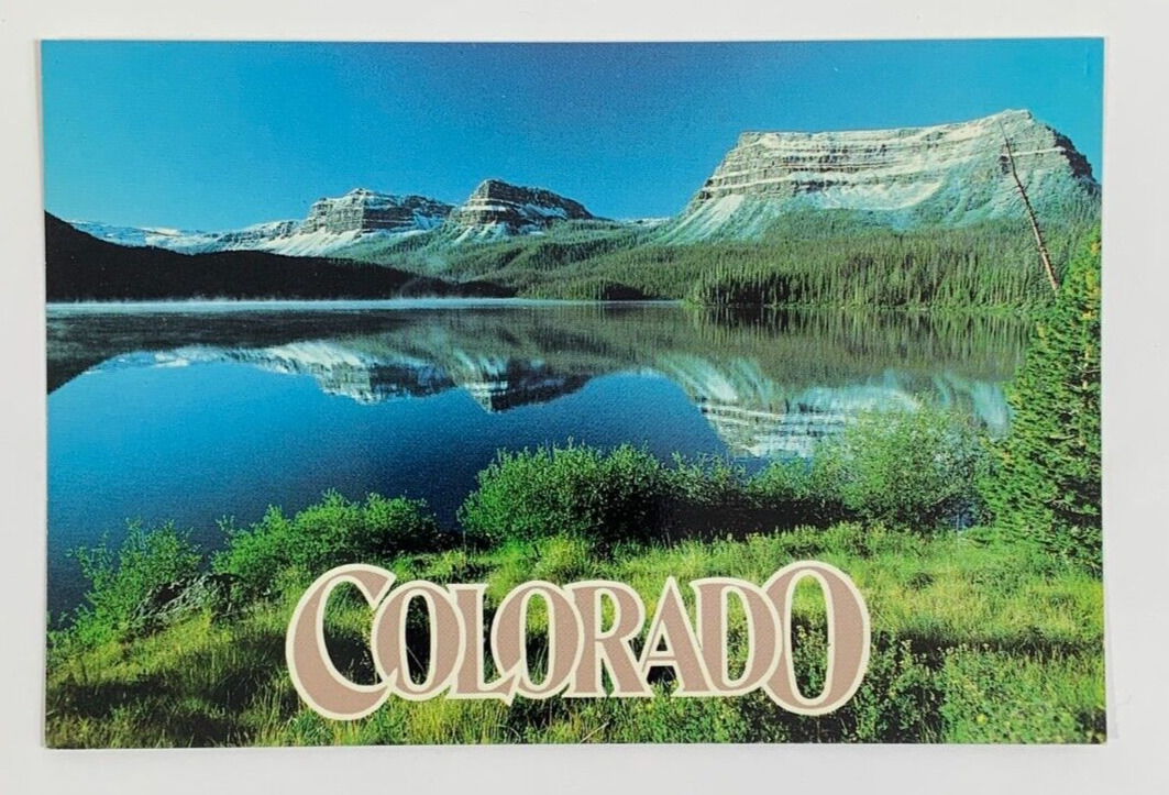 Trappers Lake White River National Forest Colorado Postcard Unposted