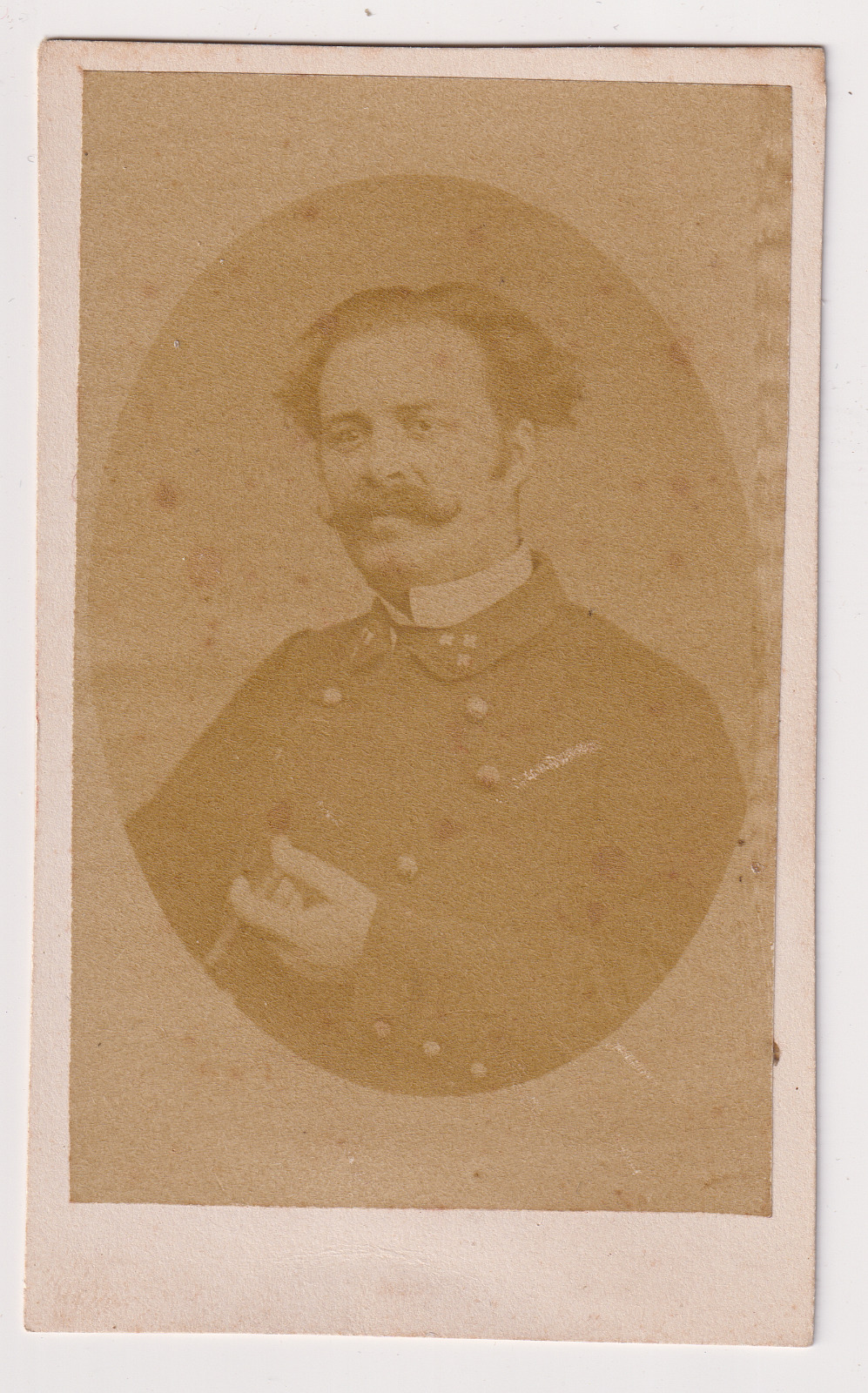 Viel à Meaux CDV - Military Firefighter General Controller?? Vintage c.1865