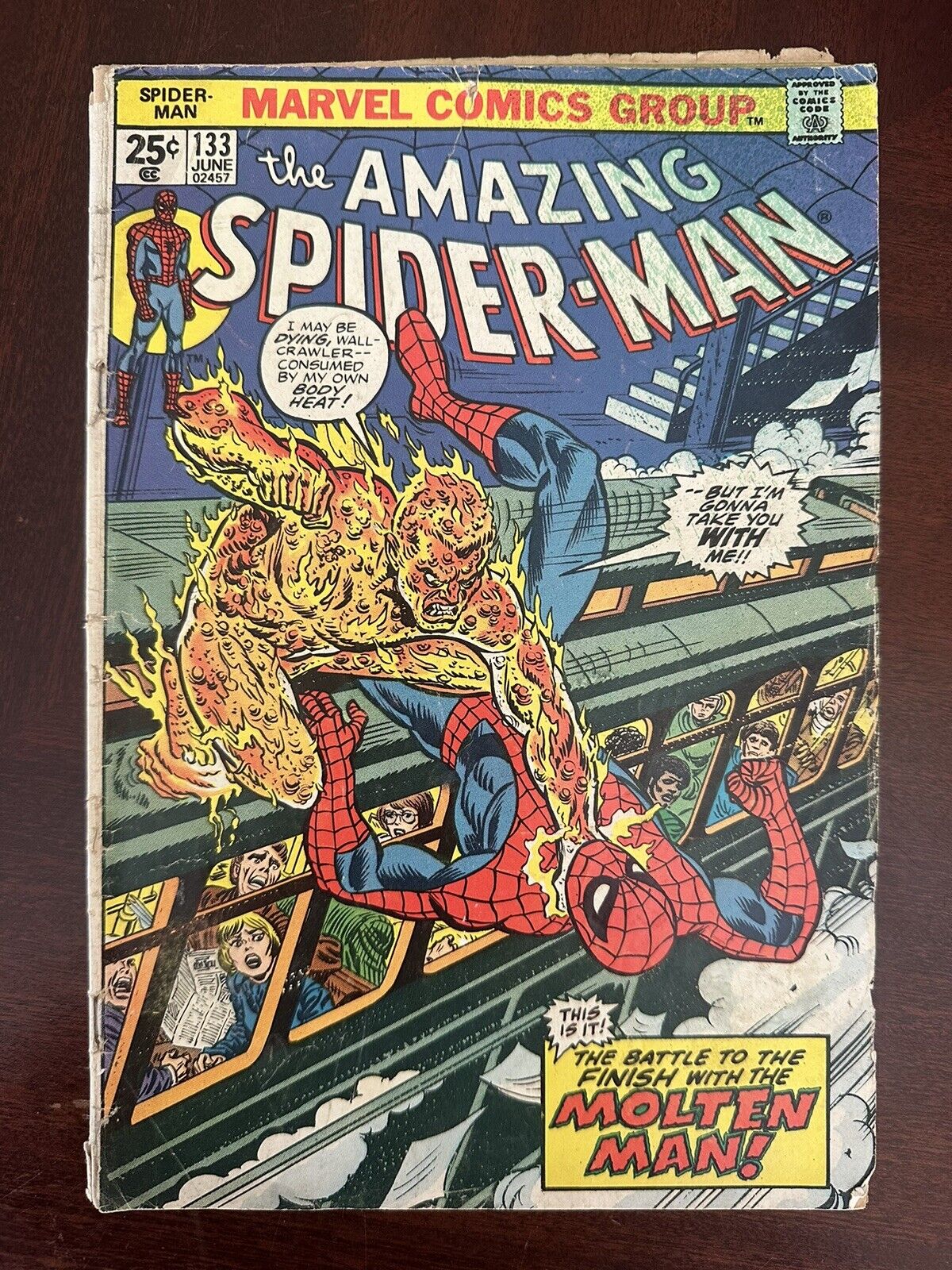 Amazing Spider-man #133 - really old Marvel comic