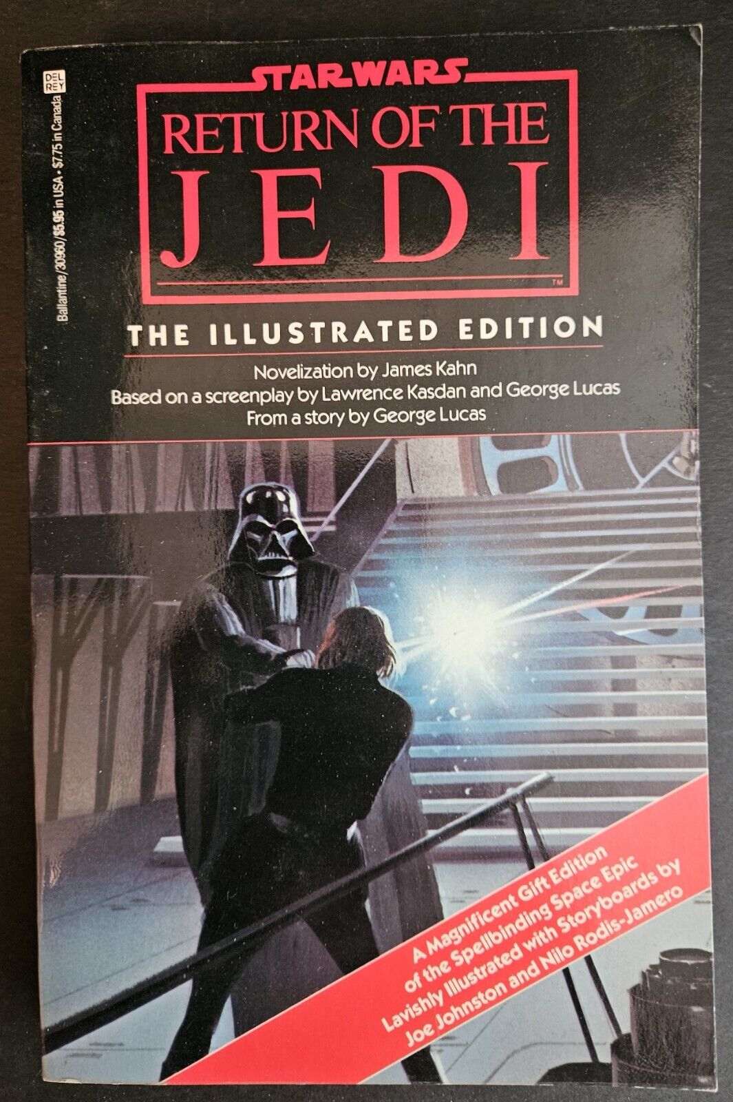STAR WARS Return Of The Jedi ILLUSTRATED EDITION by James Kahn • 1st Ed 1983 NEW